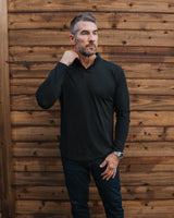 Meet the 2-button elevated polo