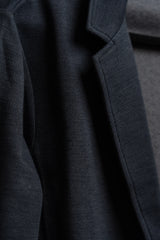 Casual Knit Blazer: Navy Blue (2026)