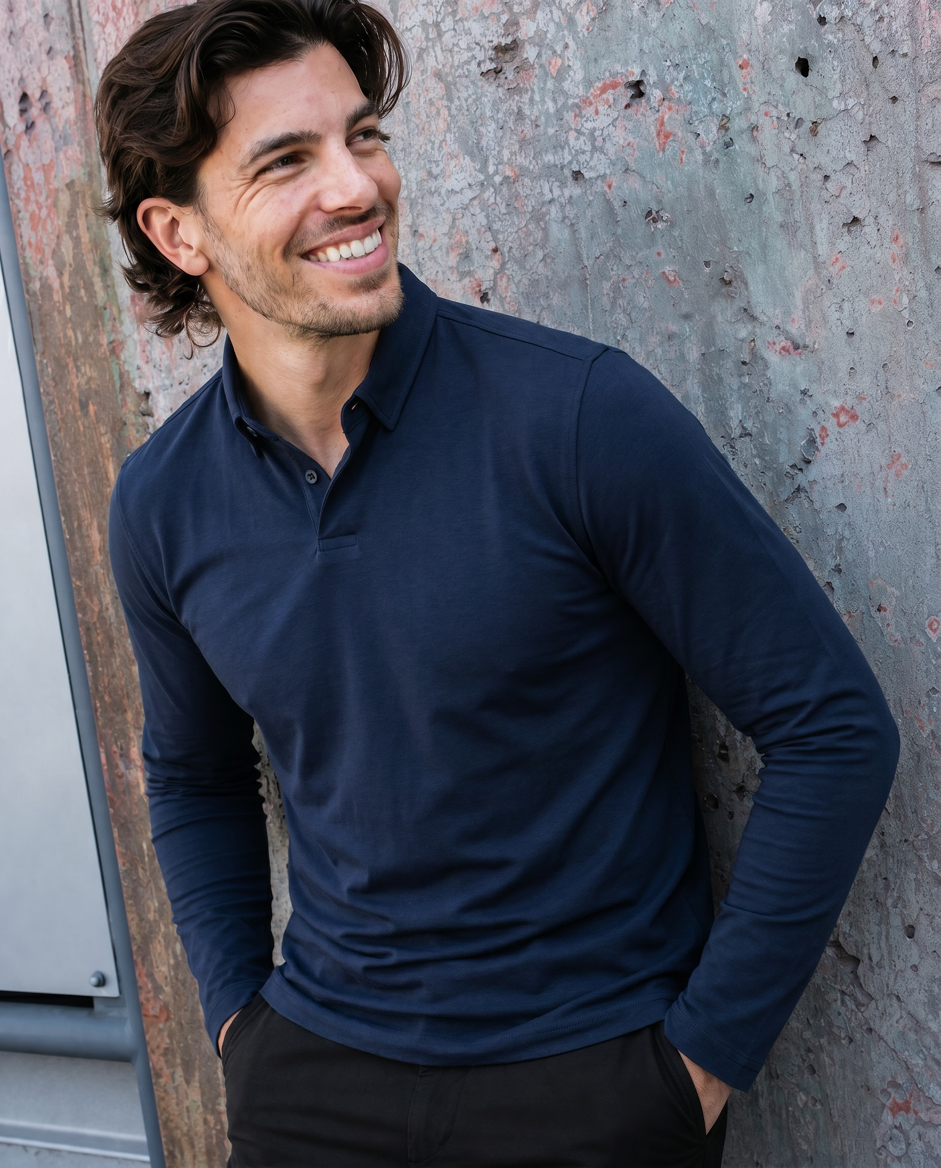 Everyday Hero Polo: Midnight Navy (2026 Pima Enhanced)