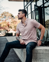 Short-Sleeve Casual Button-Down: Dusty Pink (2026) - Noble Threads